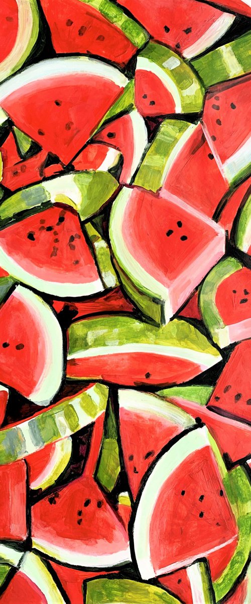 Watermelons by Alexandra Djokic