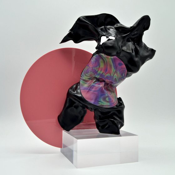 Vinyl Music Record Sculpture - "Your Swaying Arms"