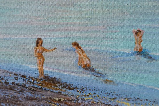 Bathers, 50*40