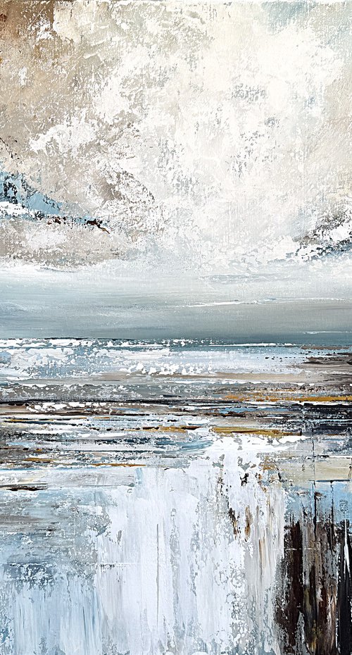 Light Beyond the Distant Shore landscape by Tatiana Malinovscaia
