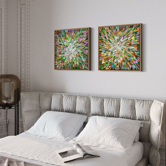 Bloom 43 - diptych