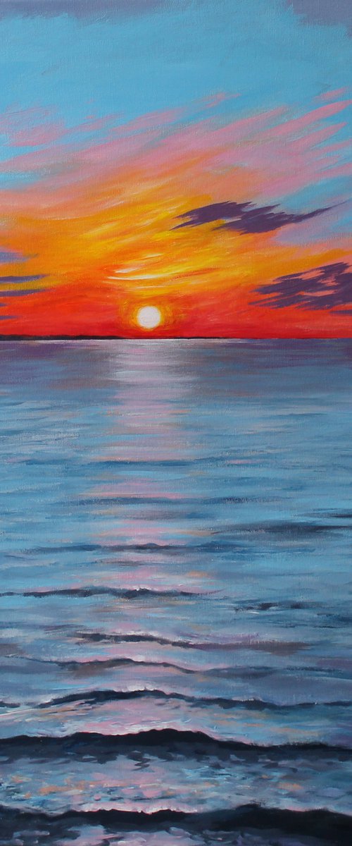 Sunrise at Sea by Sandra Francis