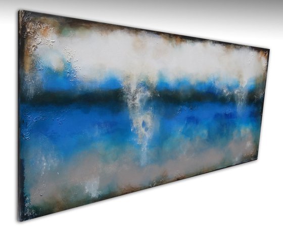 sea blue  (140 x 70 cm)