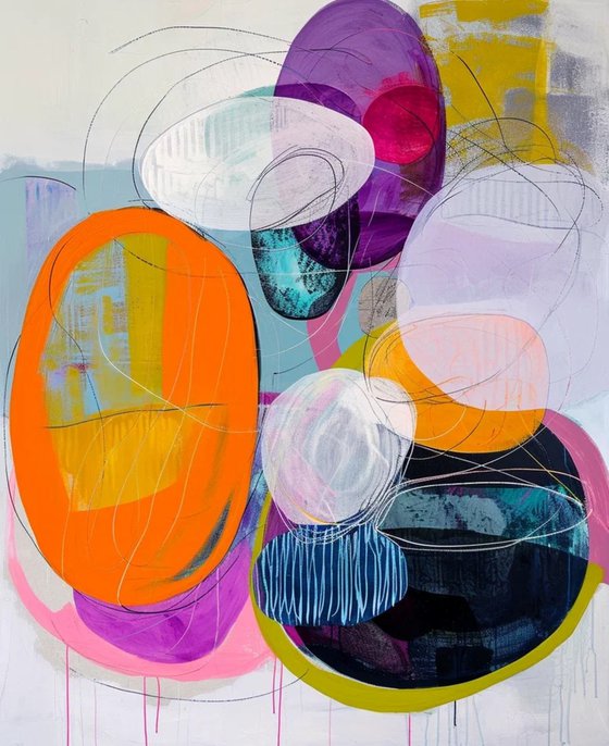 Abstract Color Circles