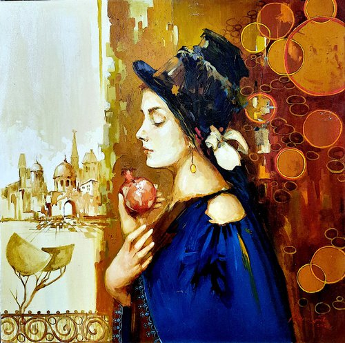 Woman Portraite by Antavazd Talayan