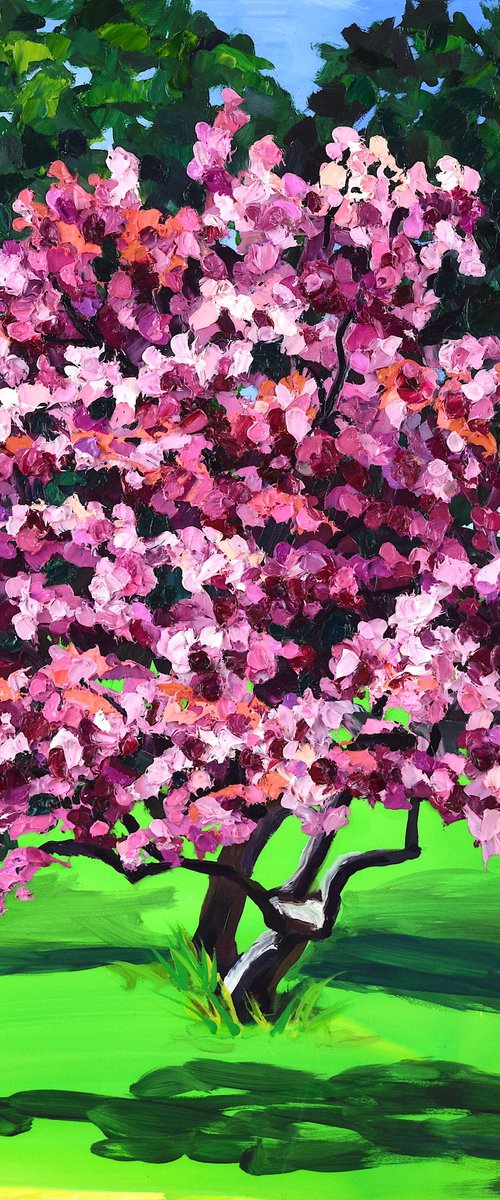 Crabapple Meditation by Christina M Plichta