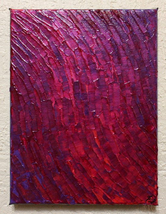 Texture movement / Purple Red