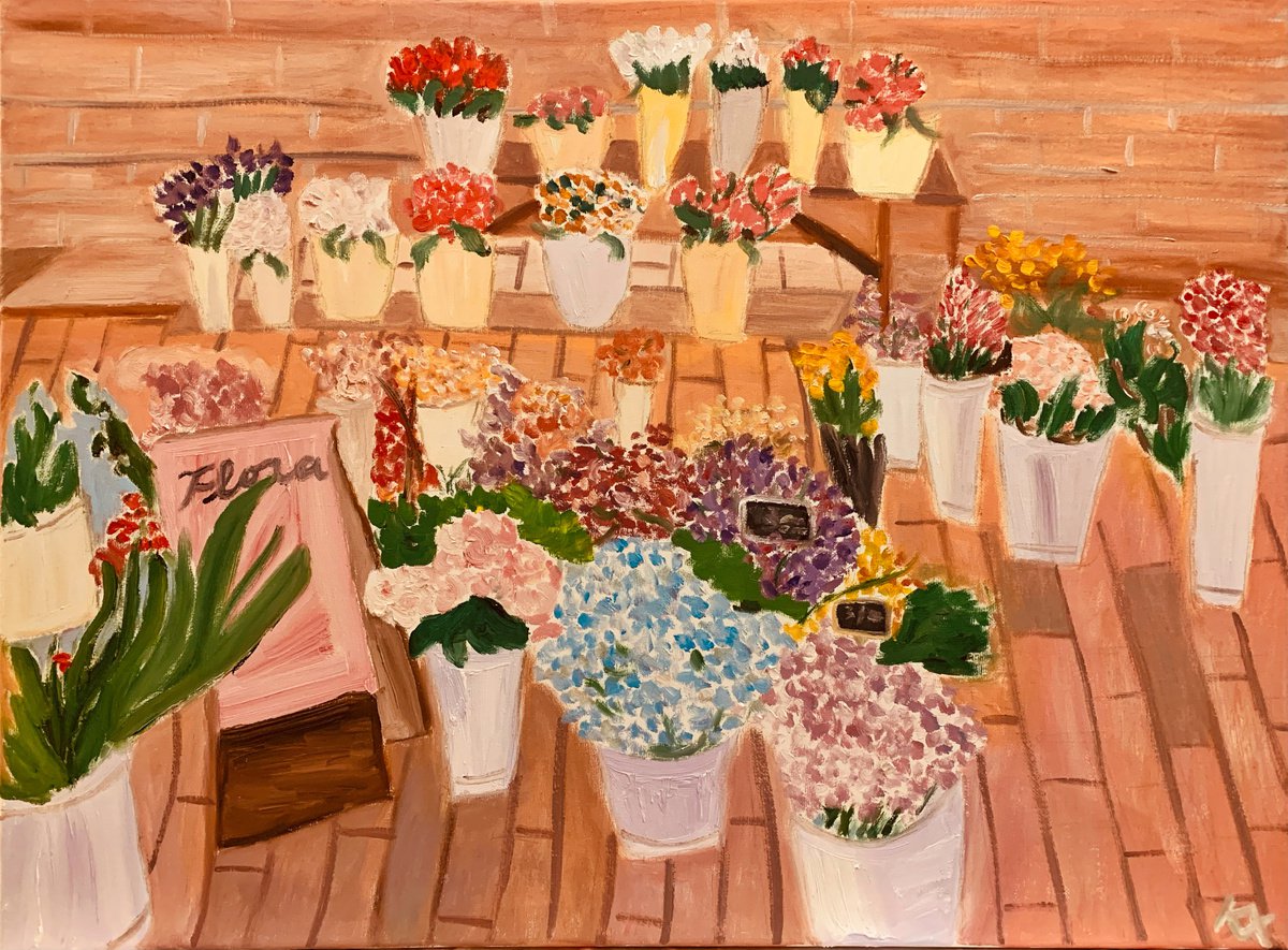 Flower Market by Kat X