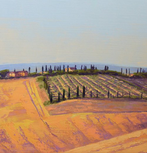 Toscana, Plein Air by REVAZ TCHEISHVILI