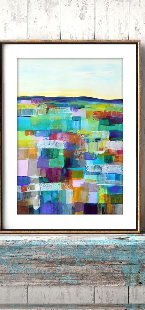Study for a landscape #4 by Carolynne Coulson