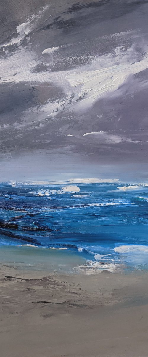 Abstract beach by Jo Earl