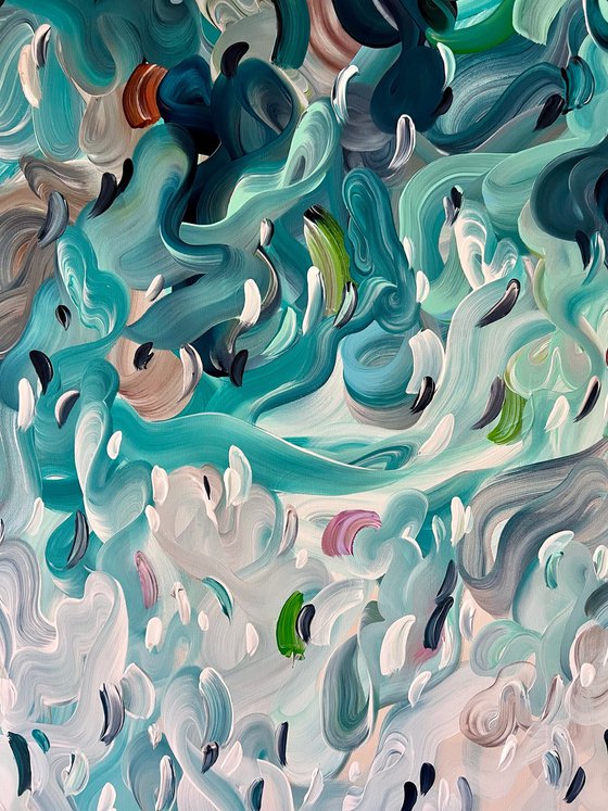 ‘Ocean's spirit, unfolding'