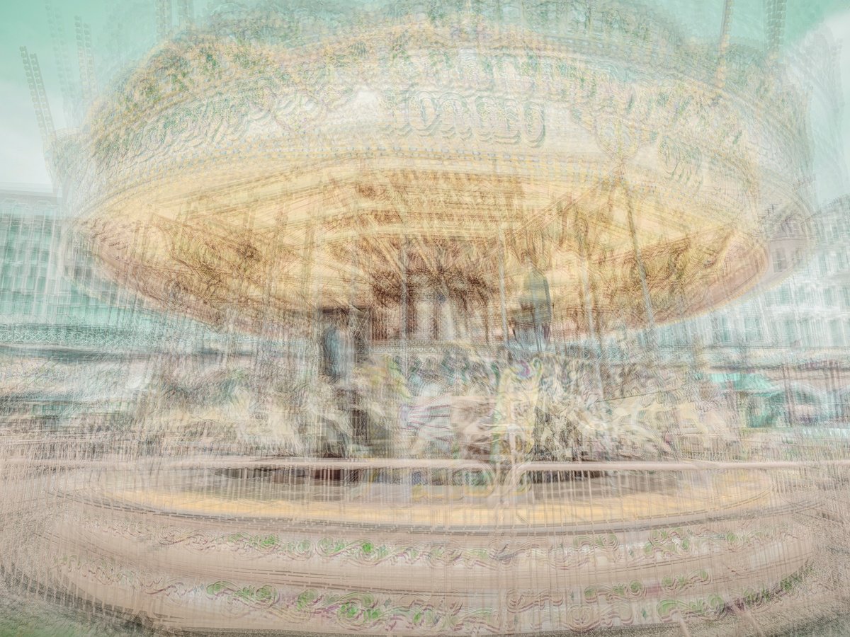 On The Merry Go Round IV by Adam Regan