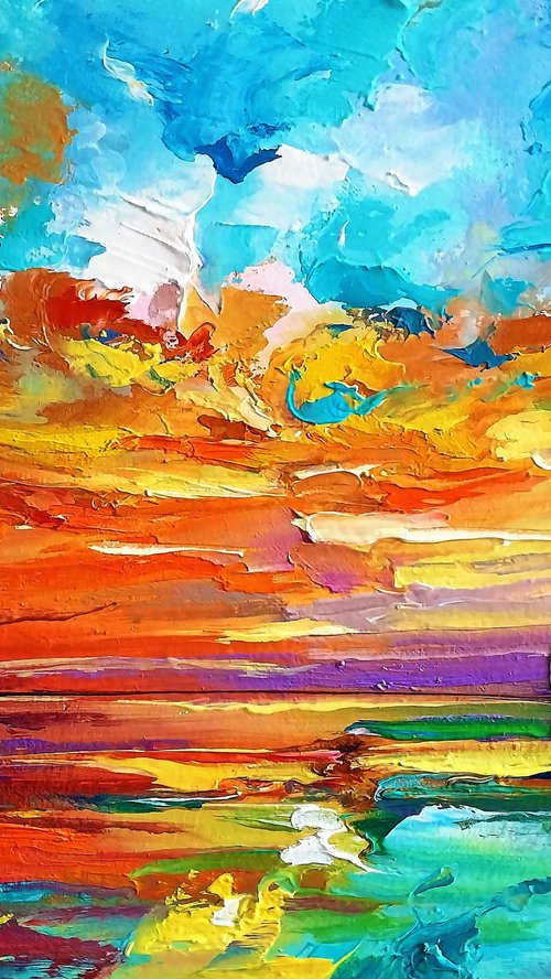 Abstract  seascape 09 by Andrej  Ostapchuk