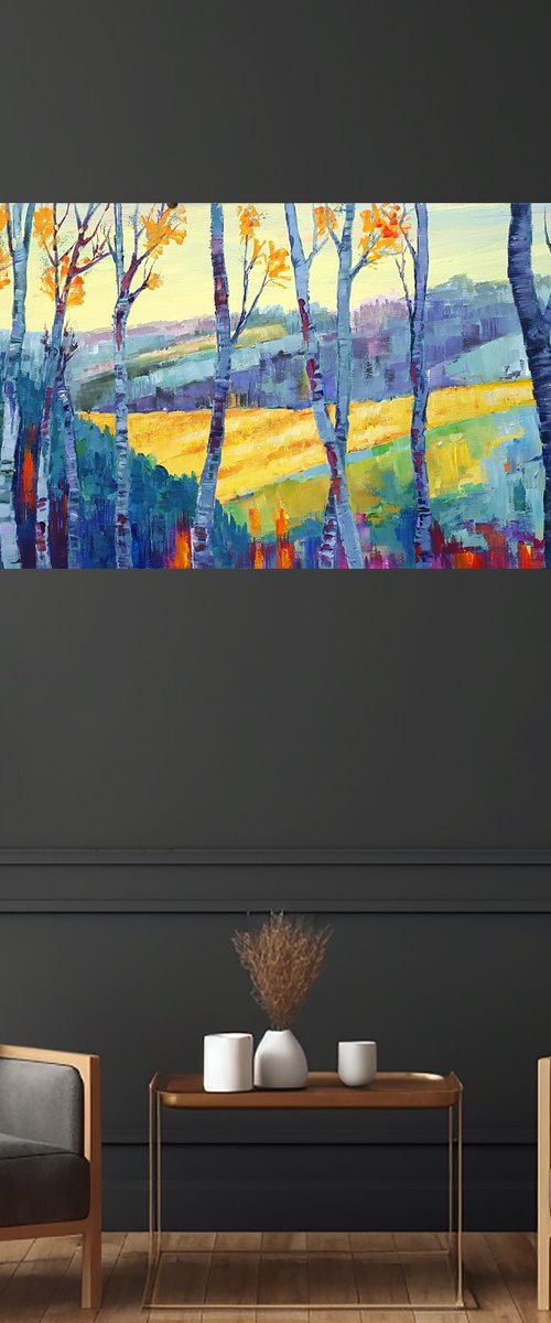 A Sunny Day In The Mountain by Trayko Popov