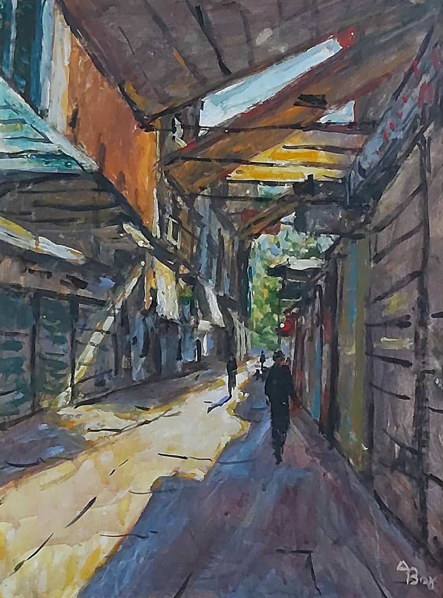  Shops Closed By Dimitris Voyiazoglou, 17 X 20, Artwork For Sale On Artfinder