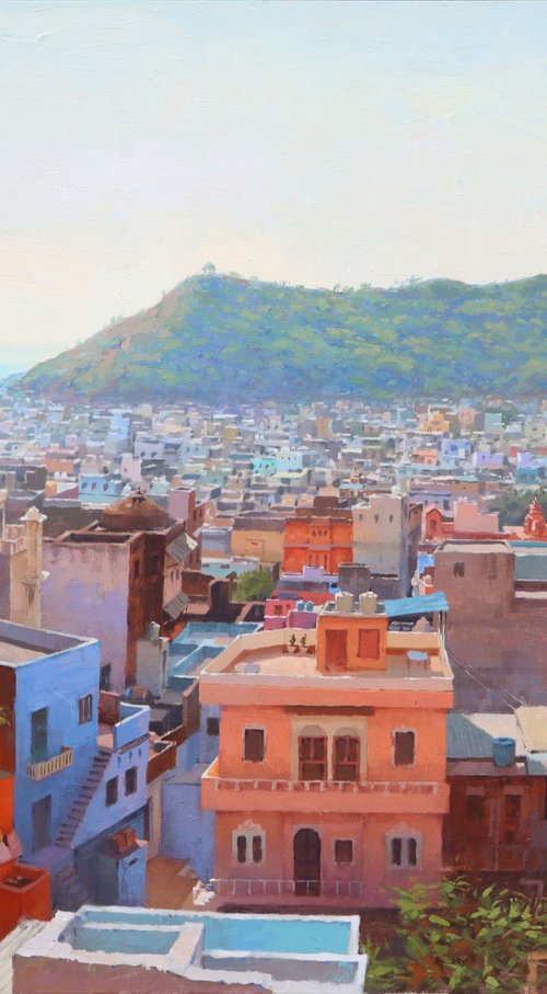 Intertwined old and new by Suresh Jangid