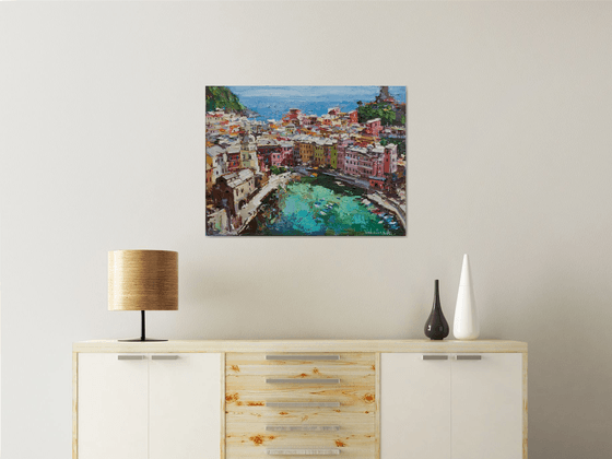 Italy - Original impasto landscape painting