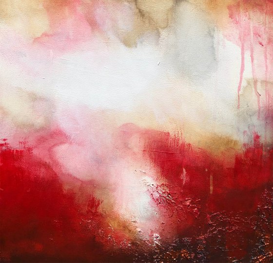 diversified reds  (140 x 70 cm) Dee Brown