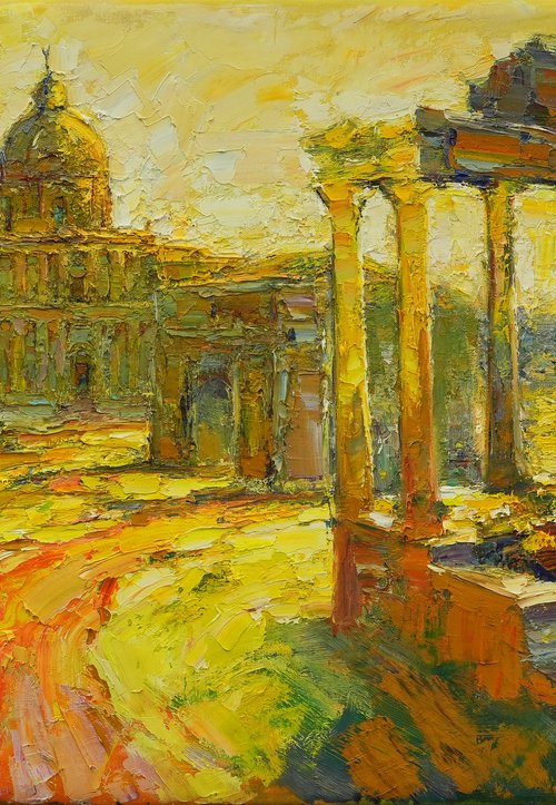 Roman Forum by Sergei Chernyakovsky