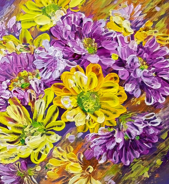 "Burst of Floral Colors"