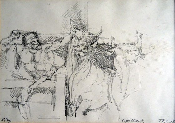 Study after Géricault