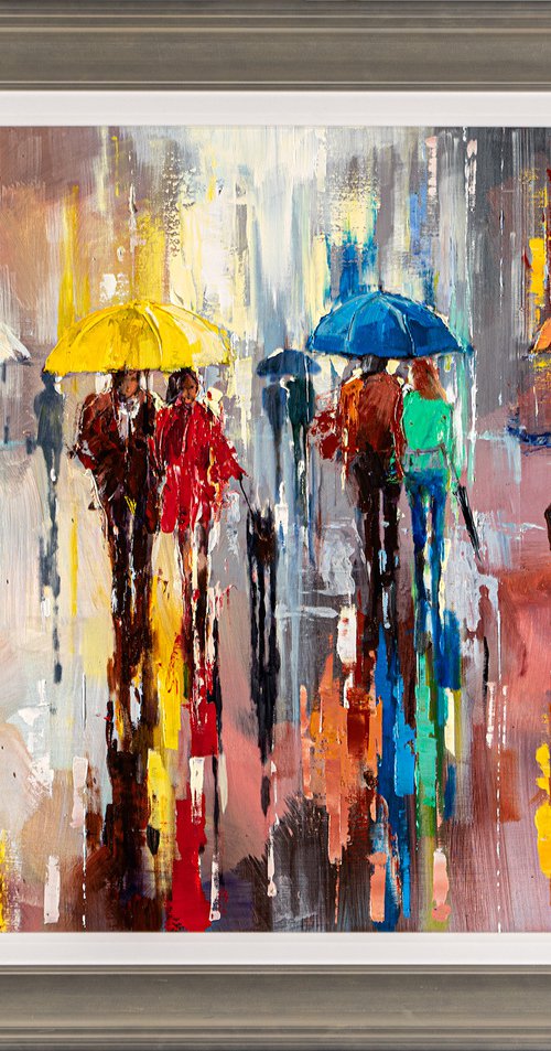 'Autumn City' by Ewa Czarniecka
