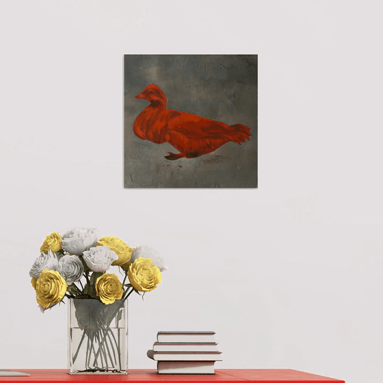 Fluffy duck 30x30