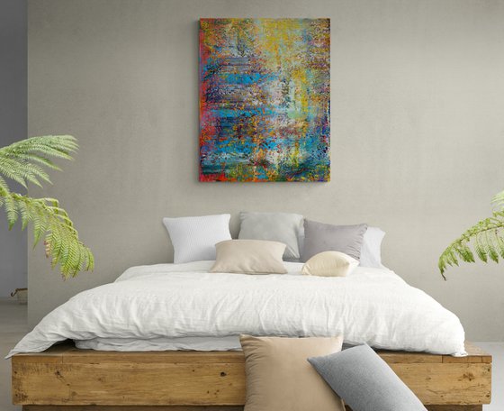 "The Shine" - Original abstract painting Abstract oil painting Canvas art