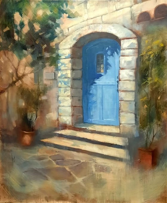 The Door Blue