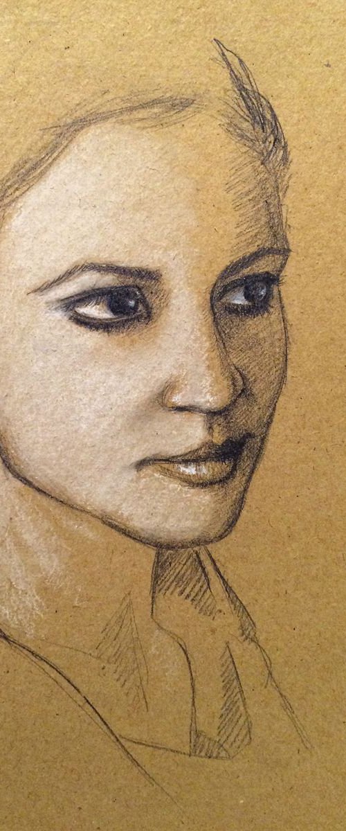 Portrait sketch by Vincenzo Stanislao