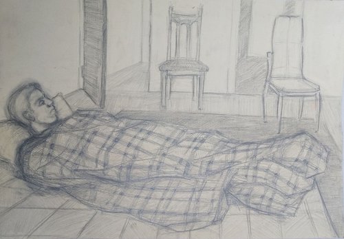 sleepy man by Sara Radosavljevic