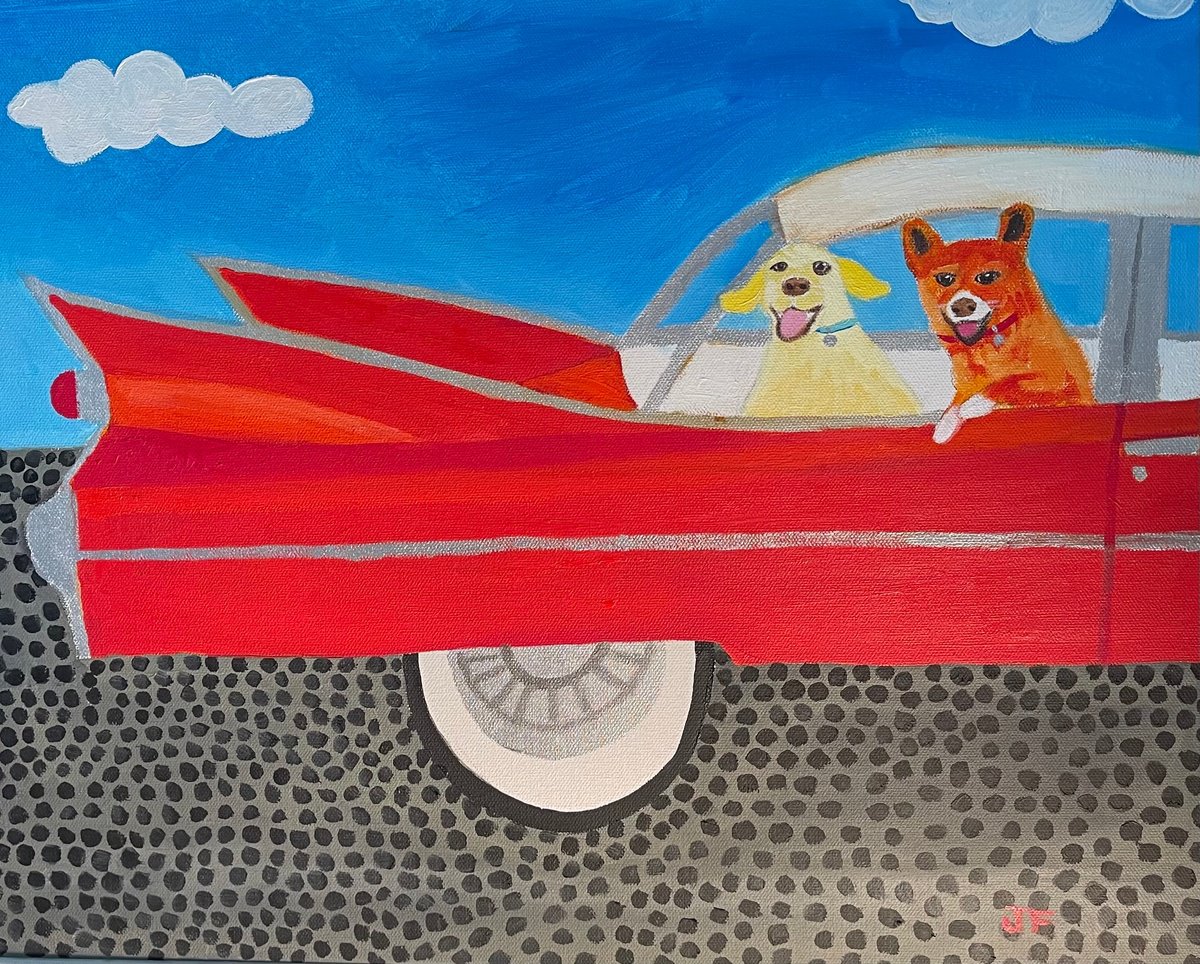 now-that-s-a-car-ride-oil-painting-by-jana-faseler-artfinder