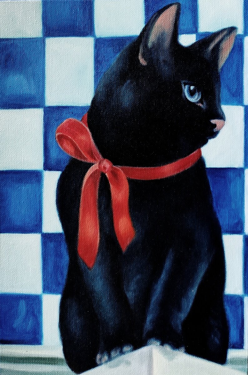 Photorealistic Oil Painting , Black Velvet By Veronica Ciccarese, 8 X 12, Artwork For Sale On Artfinder