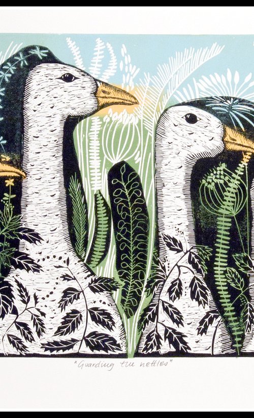 Guarding the Nettles by Mariann Johansen-Ellis