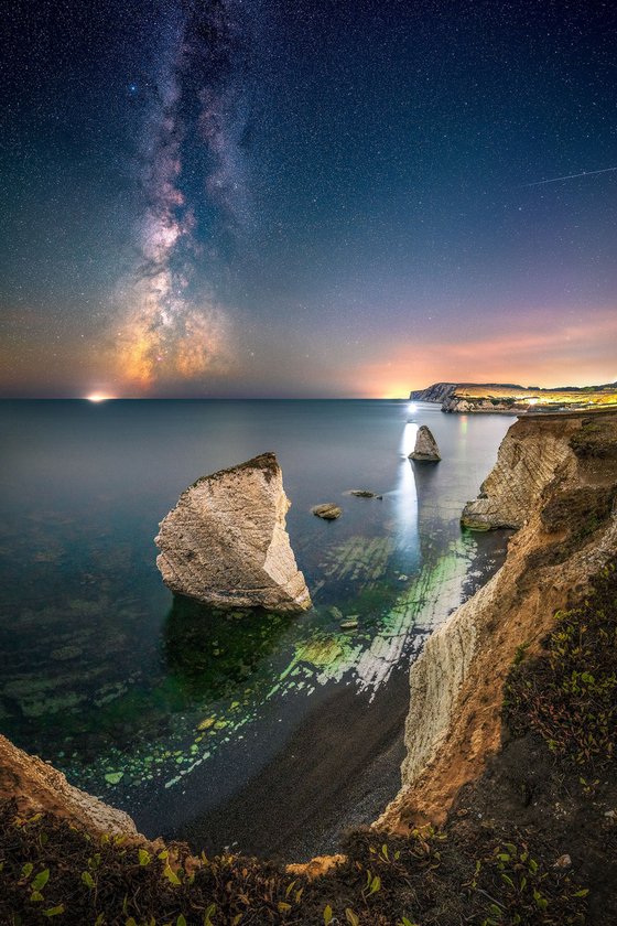 'The Milky Way Setting Over Freshwater Bay' Giclée Fine Art Print