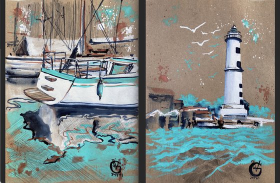 MURANO FARO and YACHT