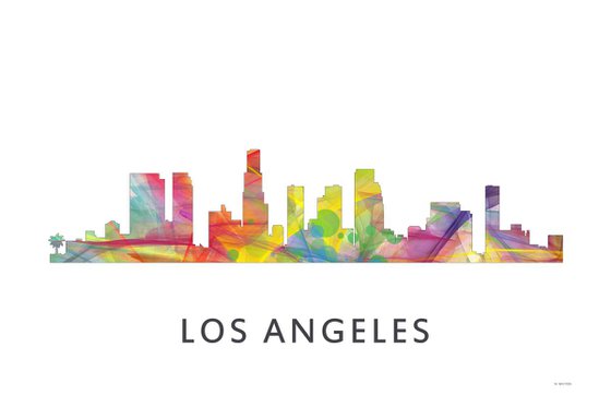 Los Angeles California Skyline WB1
