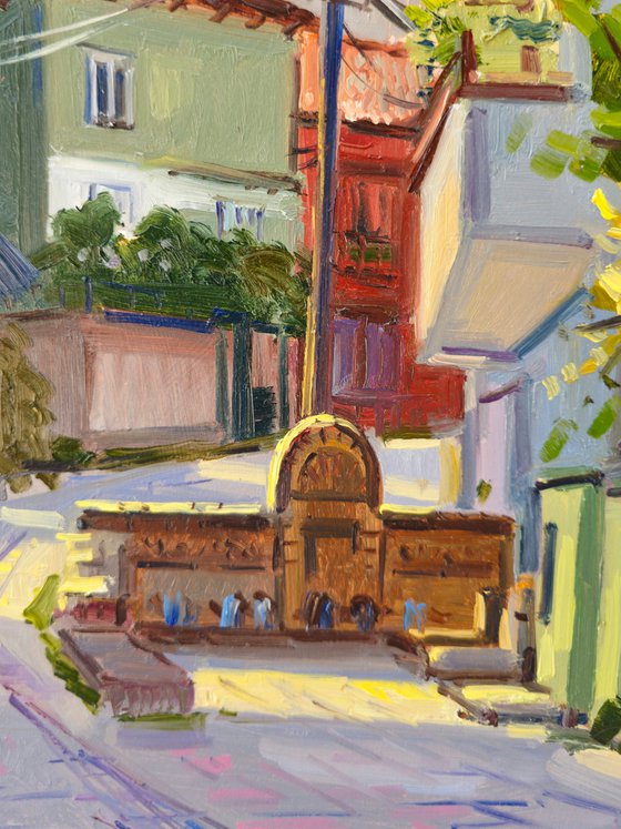 The Fountain in the Old Quarter