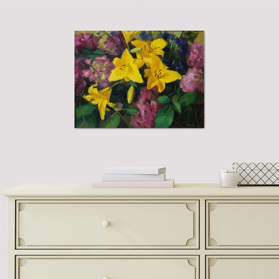Yellow Lilies