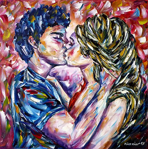 Love Kiss In Summer by Mirek Kuzniar