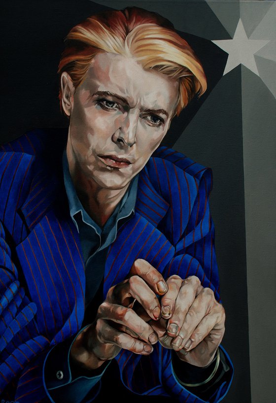 Bowie In Blue