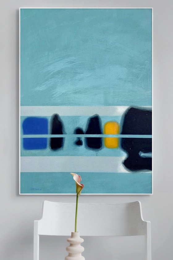 Abstract mirages. Calm.