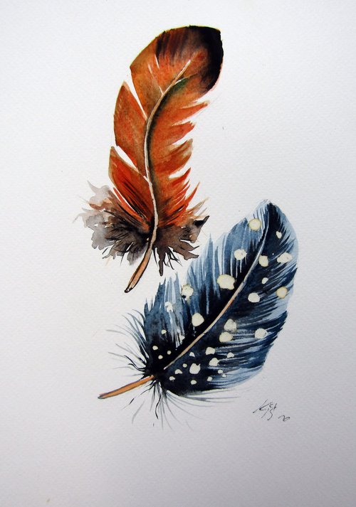 Feathers II by Kovács Anna Brigitta