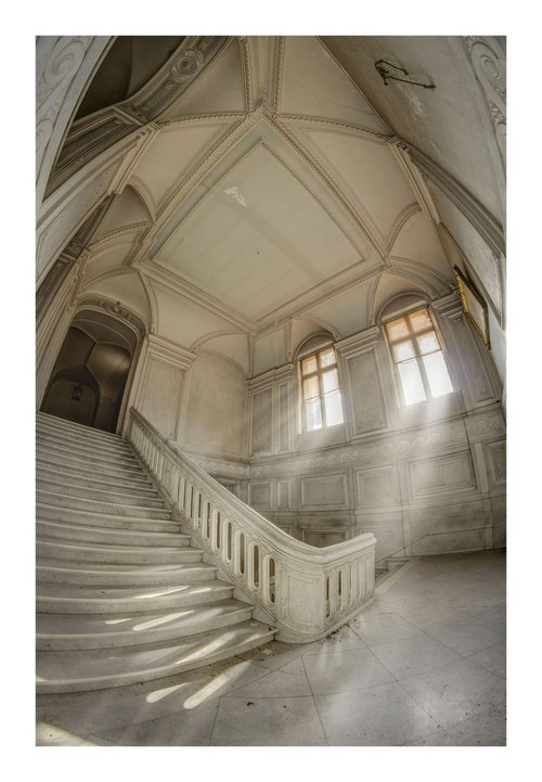 The Staircase (large) by Olga Vázquez