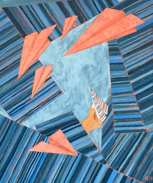 Carpets-airplanes by Olga Sennikova