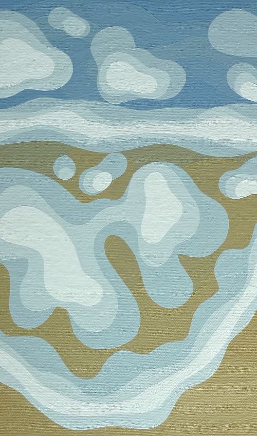 Sea foam by Zoe  Hattersley