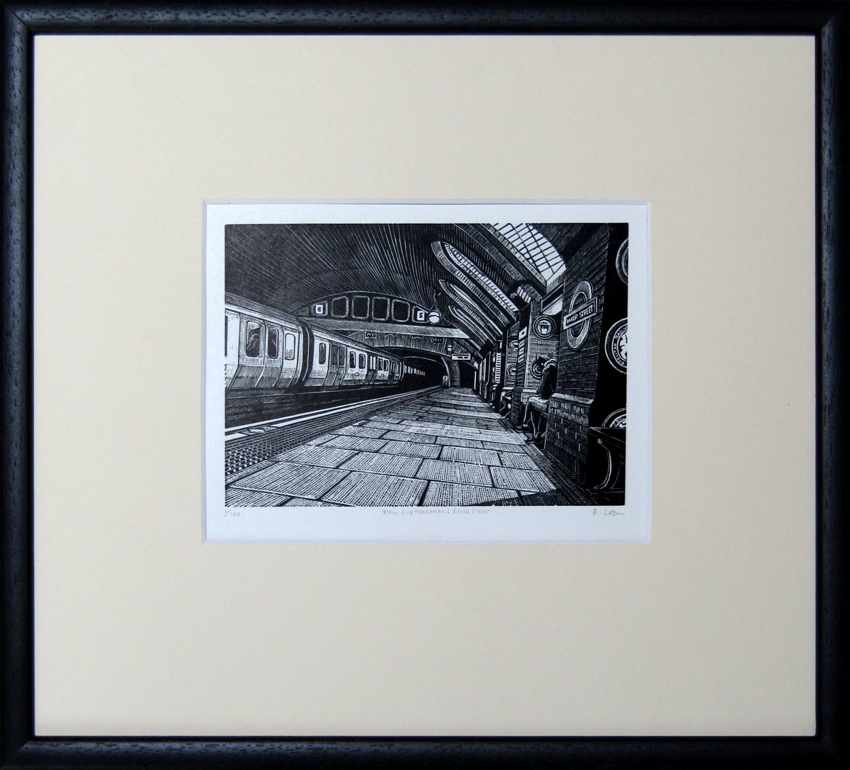 View Subterranea: high quality Baker Street (Wood engraving)