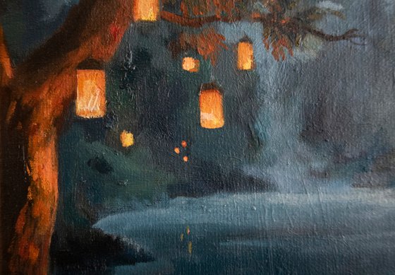 The evening walk I
