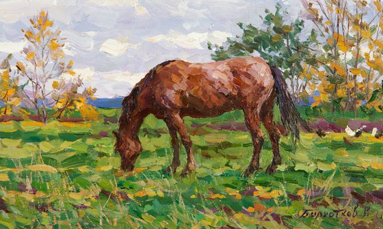 Horses in the Countryside (Summer and Autumn)